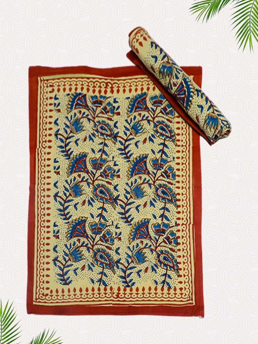 Multicolor Handblock Printed Pillow Covers