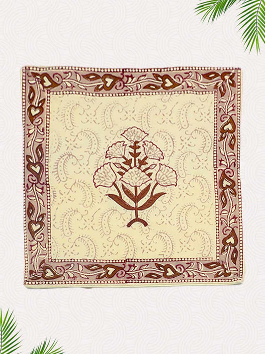 Multicolor Handblock Printed Cushion Covers