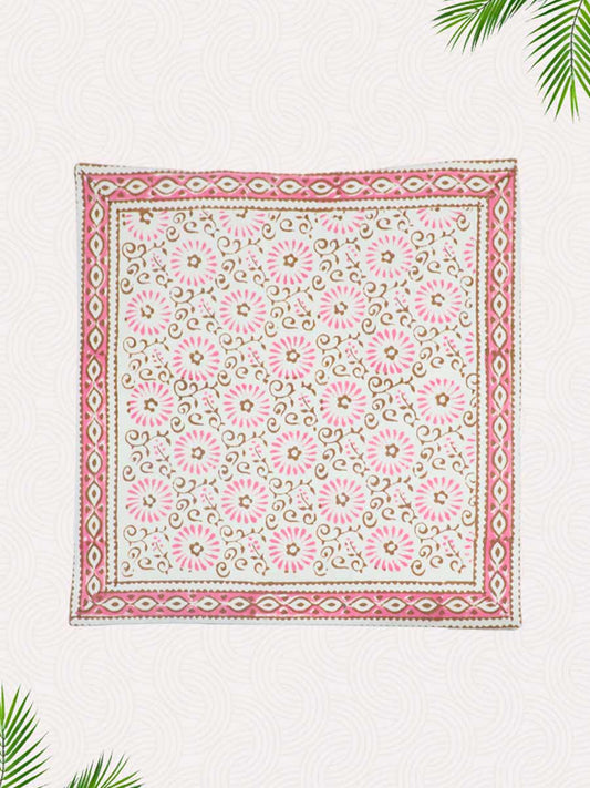 Multicolor Handblock Printed Cushion Covers